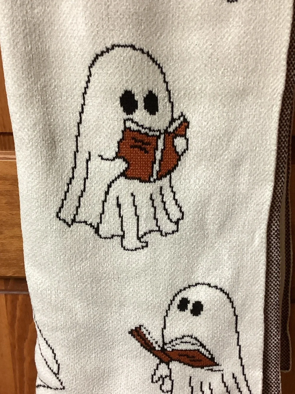 NWT Viral Goblin & Ghoul Ghost Reading a Book Blanket 👻